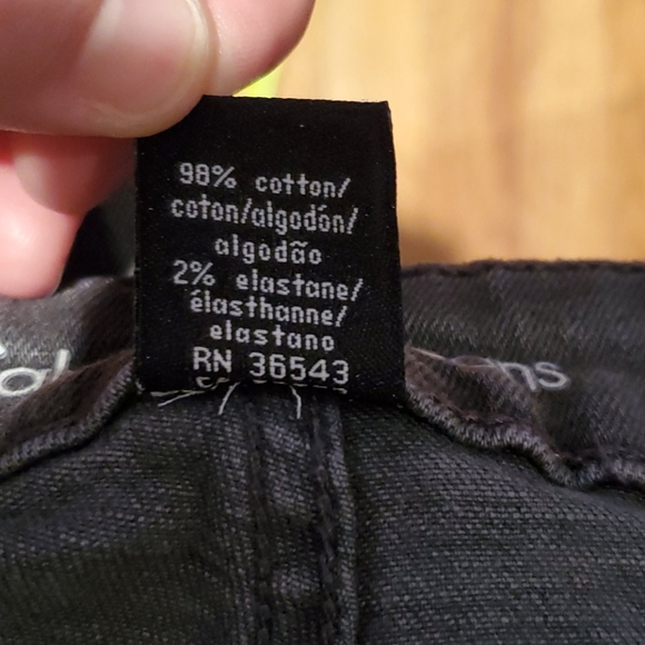 Size 14 Calvin Klein Jeans Gray Slim Boyfriend - Picture 8 of 8